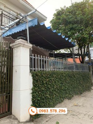 mái hiên che nắng tự động và mái hiên xếp